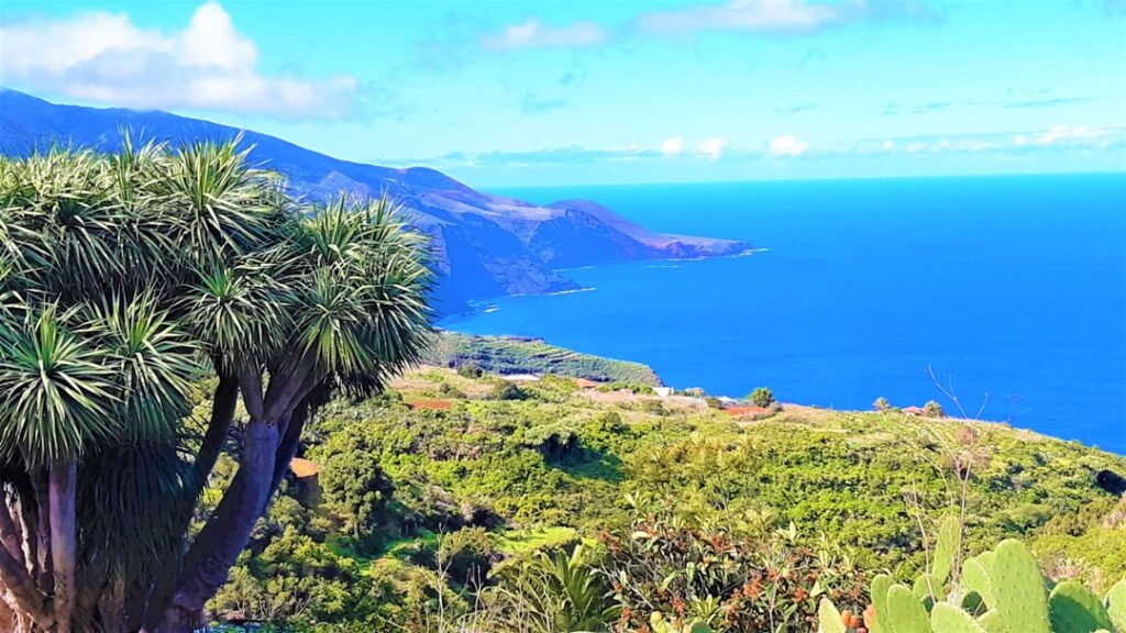 Die wunderschöne Landschaft Von La Palma, der Perle der Kanarischern Inseln