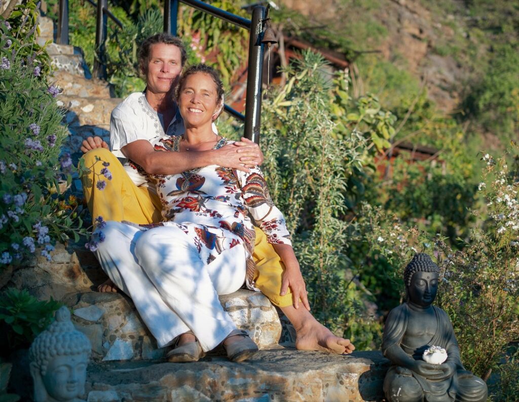 Yamuna & Olay In der Wellness Oase Vidyamor auf La Palma Kanaren