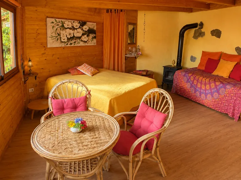 Gemütliche Unterkunft für privates Heilfasten und Detox Retreat auf La Palma.